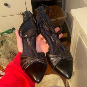 Rockport Black Strappy Heels